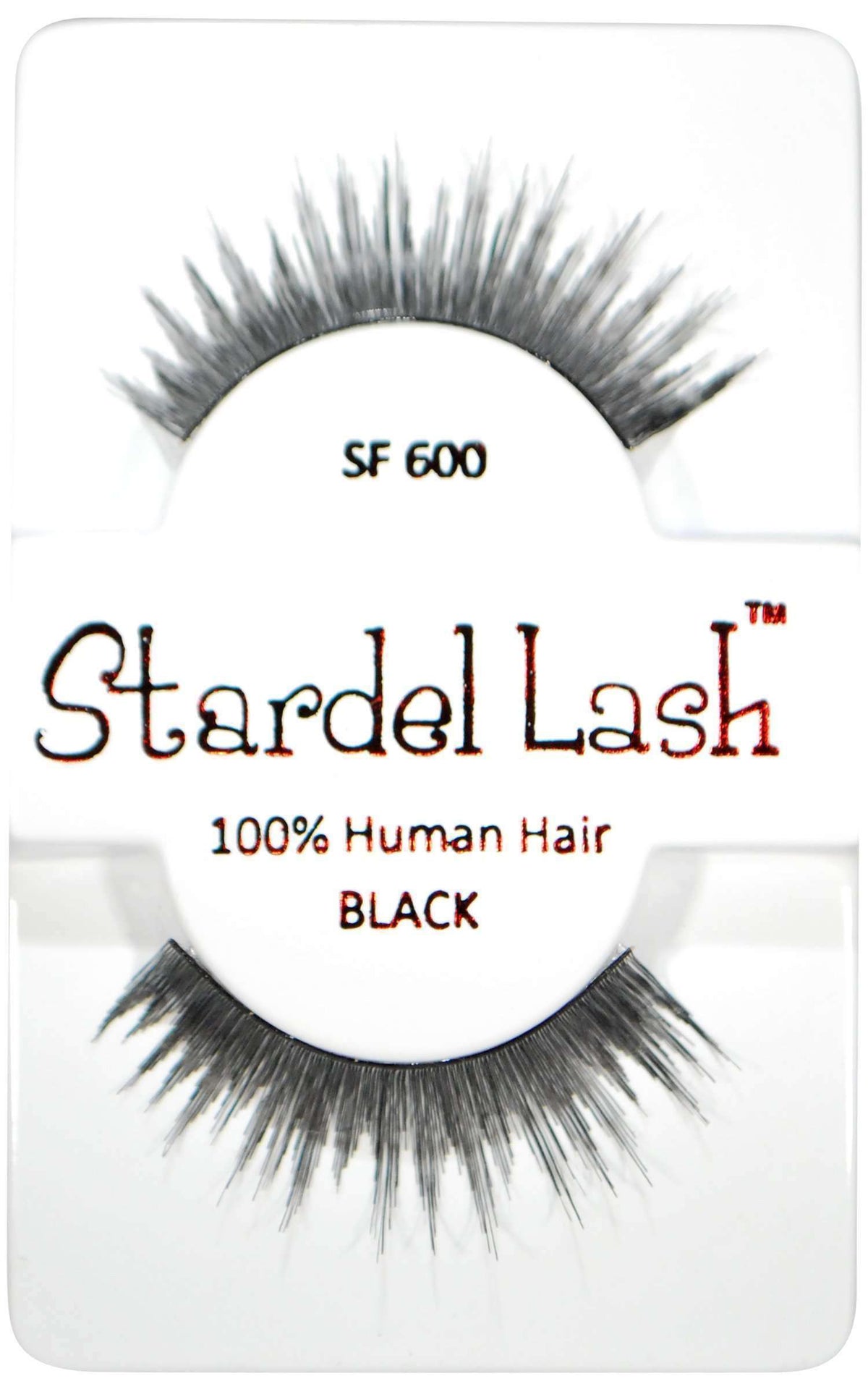 Stardel Lash 100% Human Hair Lashes - SF 600 Black