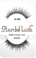 Stardel Lash 100% Human Hair Lashes - SF 600 Black