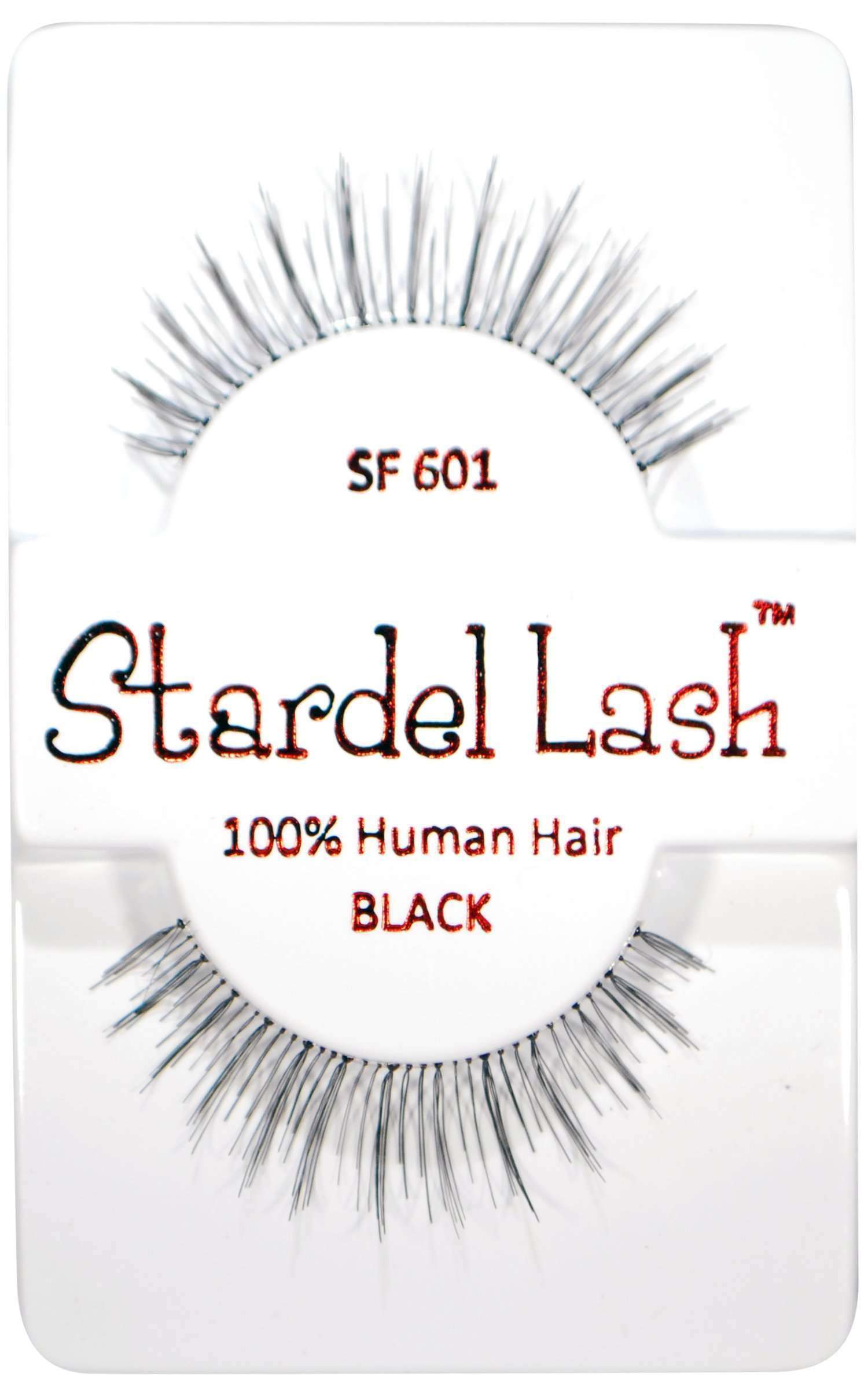 Stardel Lash 100% Human Hair Lashes - SF 601 Black
