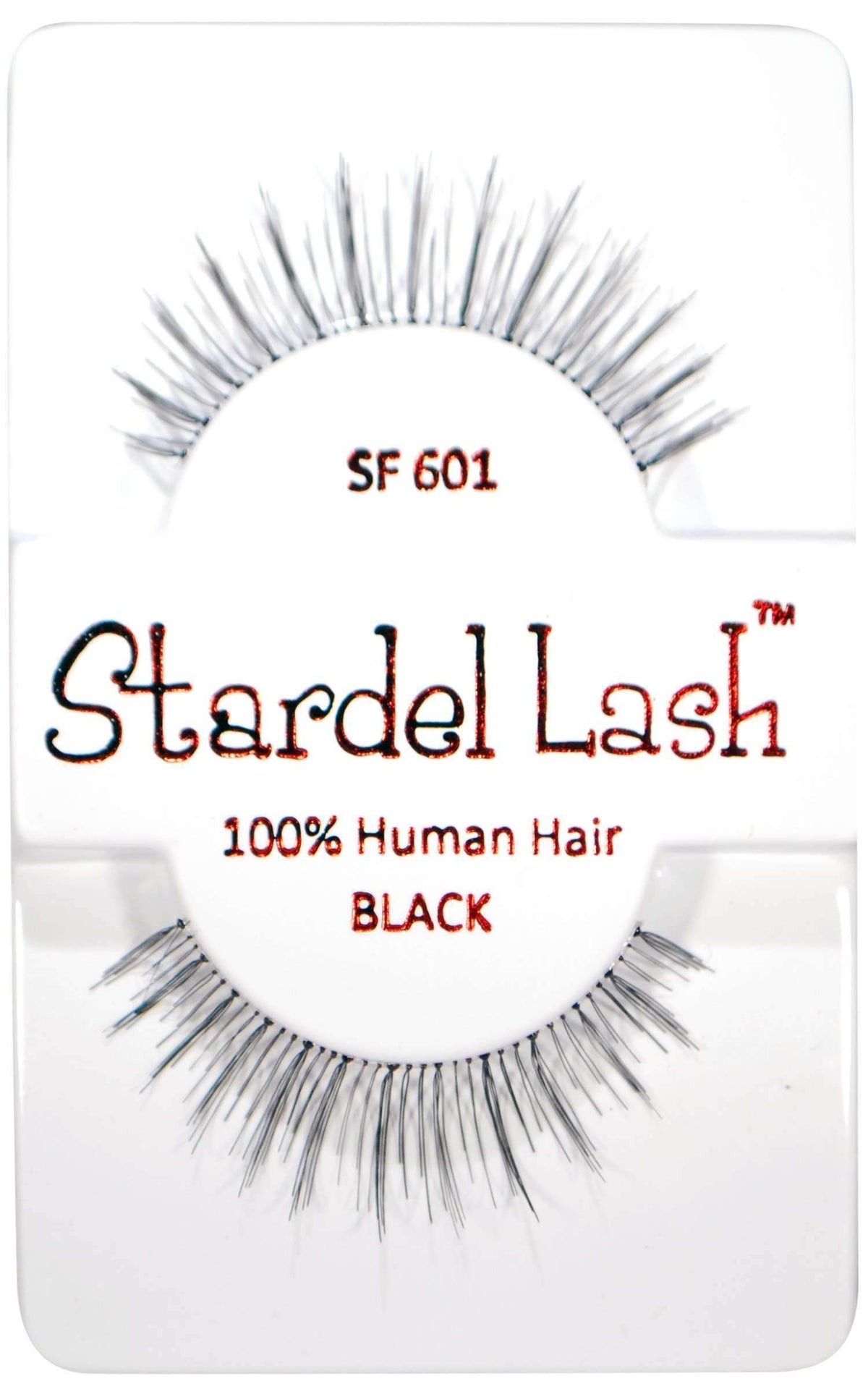 Stardel Lash 100% Human Hair Lashes - SF 601 Black