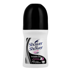 Shower To Shower Women's Roll On Deodorant - Invisible Dry