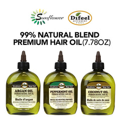 Difeel(Sunflower)  99% Natural Blend Premium Hair Oil (7.78oz)