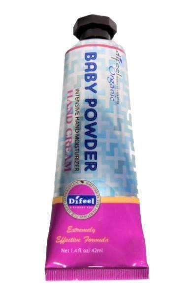 Difeel Organics Hand Lotion - Baby Powder