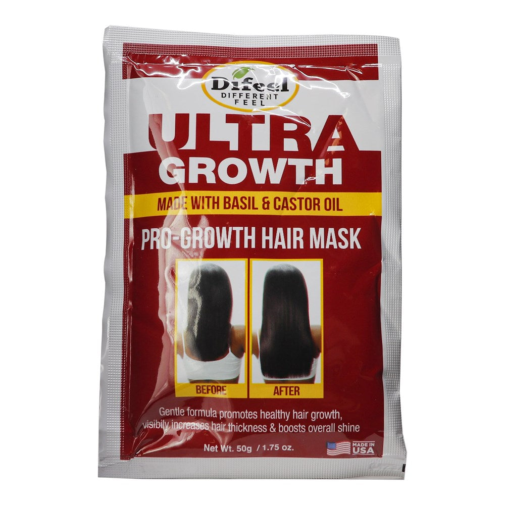 Difeel Ultra Growth Basil & Castor Oil Ultra Growth Hair Mask Packette