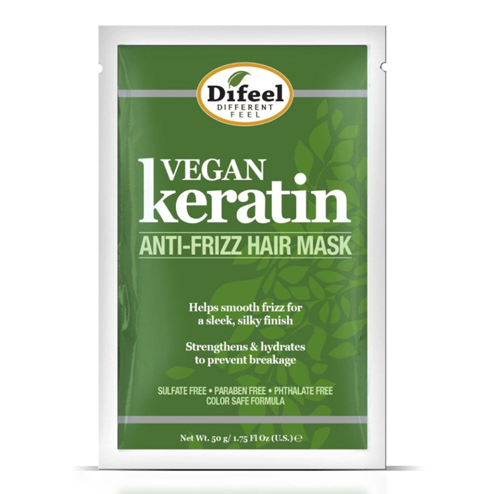 Difeel Vegan Keratin Anti-Frizz Hair Mask Packette