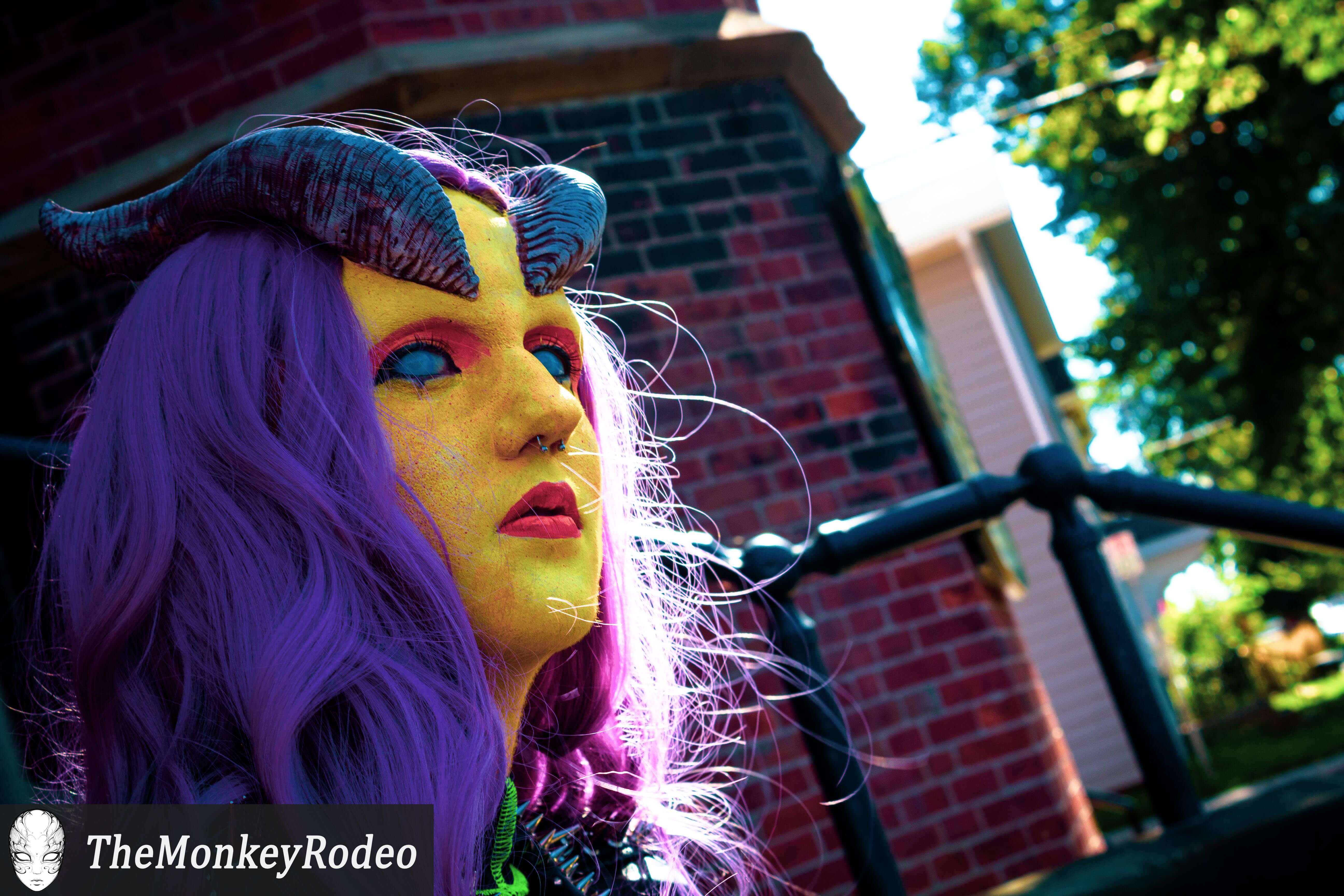 PRIMAL ® Saiyan - Blue Cosplay Colored Contact Lenses