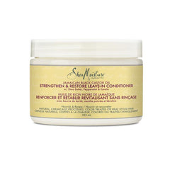 Shea Moisture Jamaican Black Castor Oil Strengthen, Grow & Restore Leave-In Conditioner 11oz - Deluxe Beauty Supply