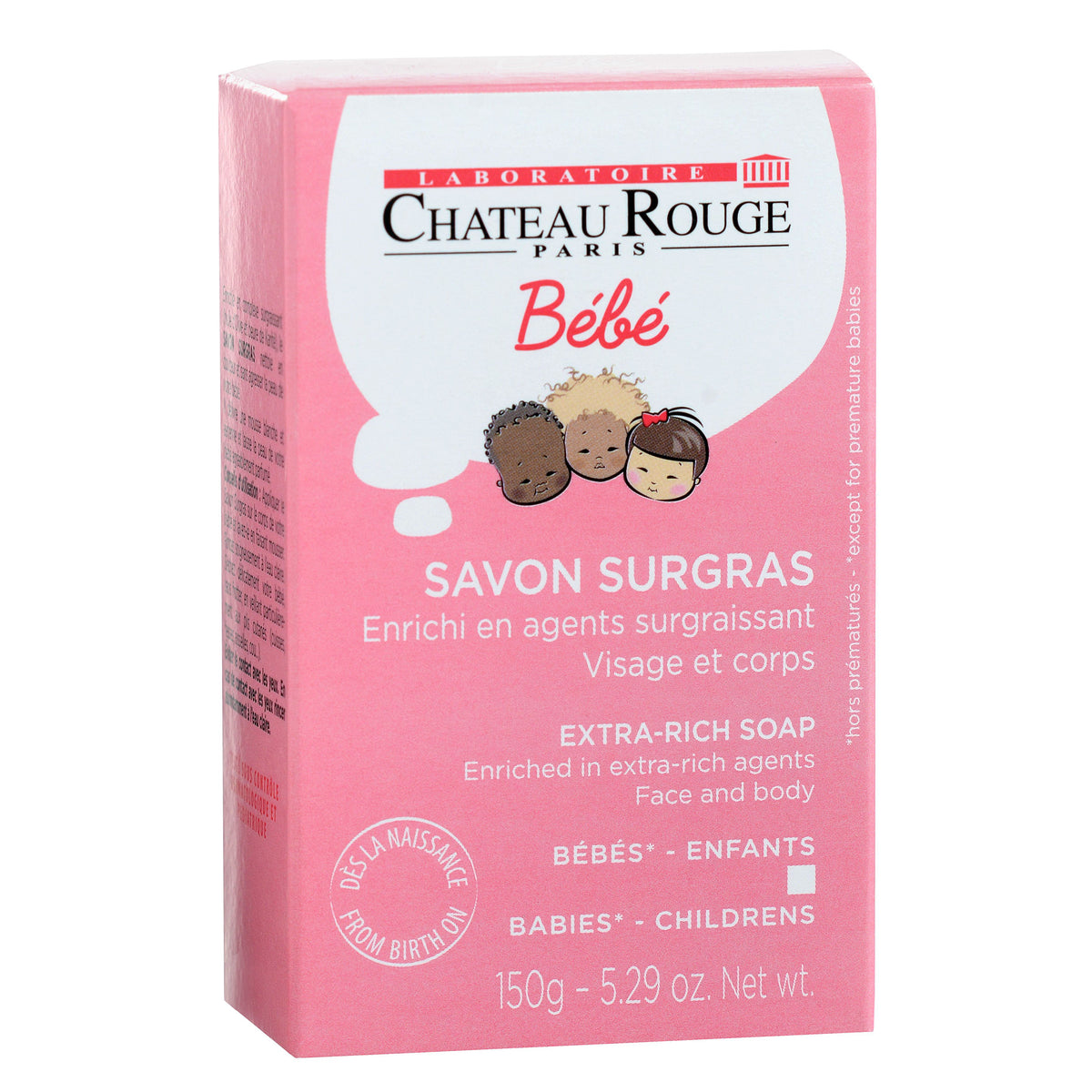 Château Rouge Paris CHATEAU ROUGE BÉBÉ SAVON SURGRAS - Authentic Skincare Treatment