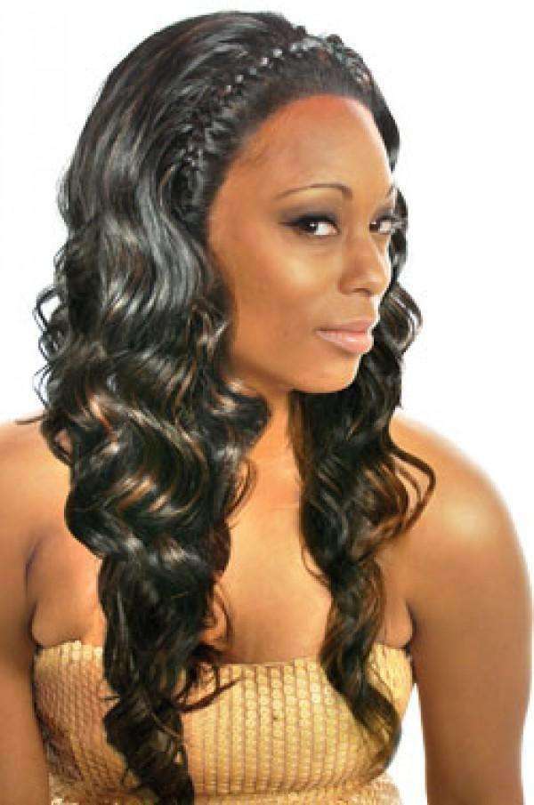 Magic Gold Synthetic Lace Front Wig Shirley