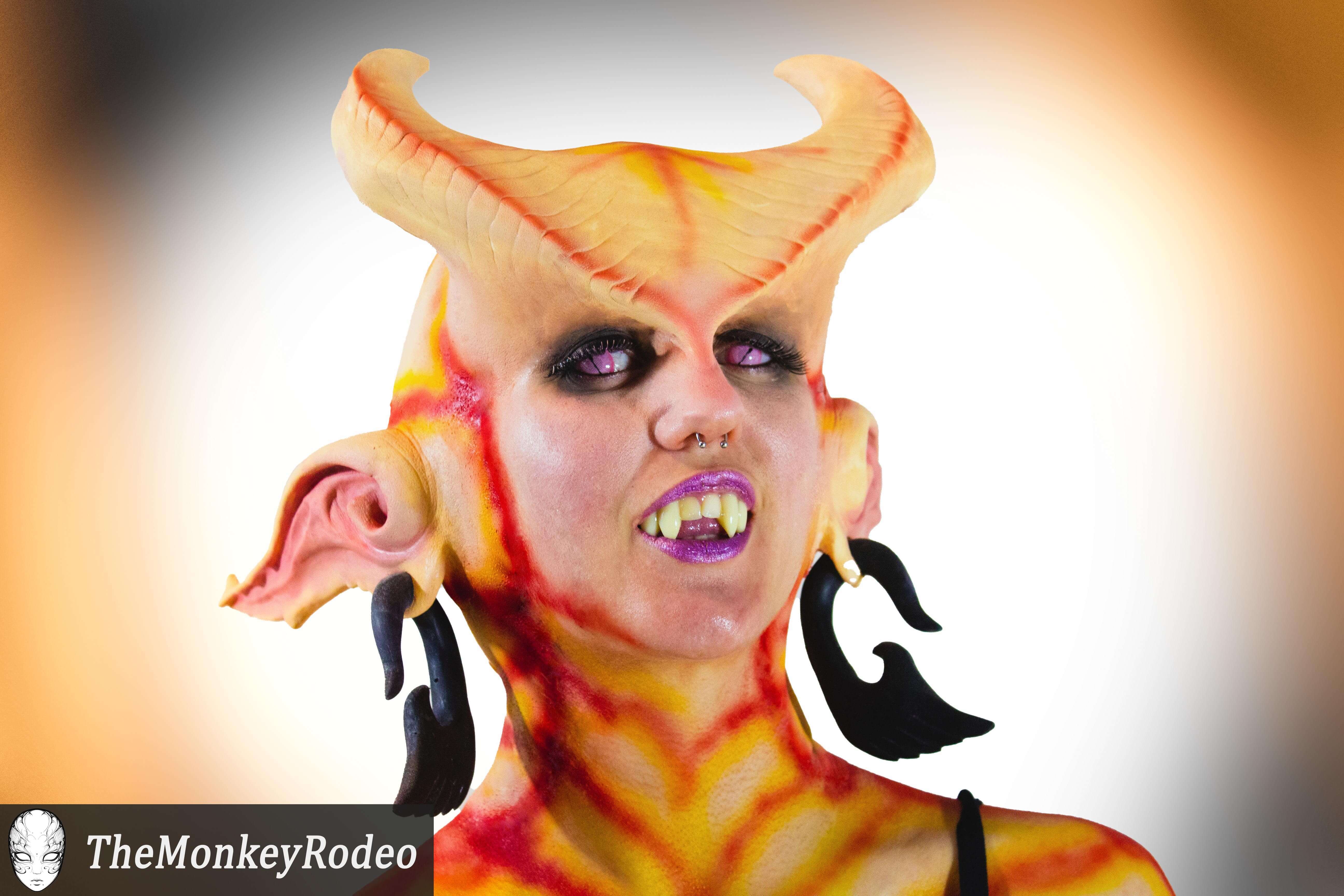 PRIMAL ® Slayer - Pink Cosplay Colored contact lenses