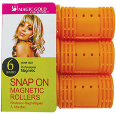 Magic Gold Snap On Magnetic Rollers Jumbo #1220