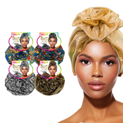 Touch Down Bun Caps - Floral