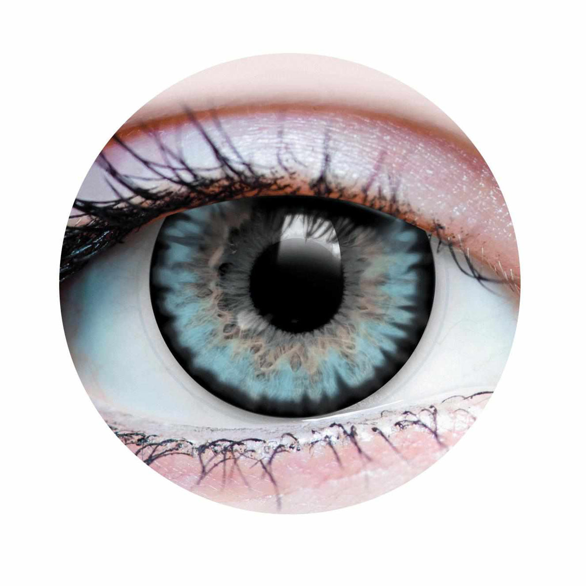 PRIMAL® Starlight Ocean - Blue Colored contact lenses