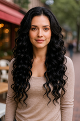 STELLA: Skin Lace Frontal Synthetic Wig