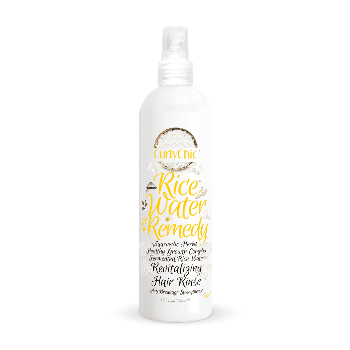 Curly Chic Rice Water Remedy Revitalizing Rinse