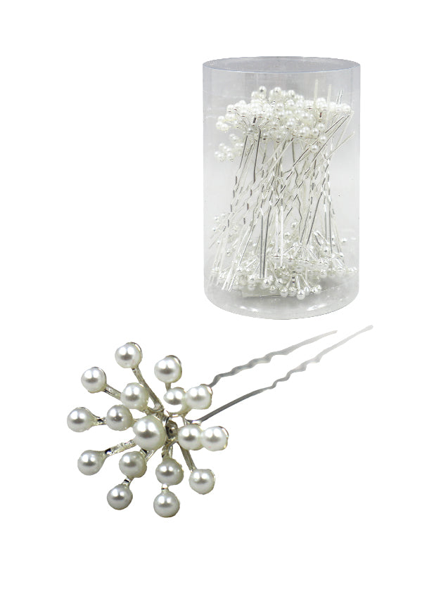 Magic Gold Fashion Hair Pins #7665 Silver