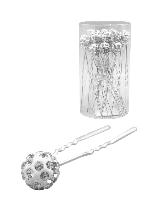 Magic Gold Fashion Hair Pins #7667 Silver