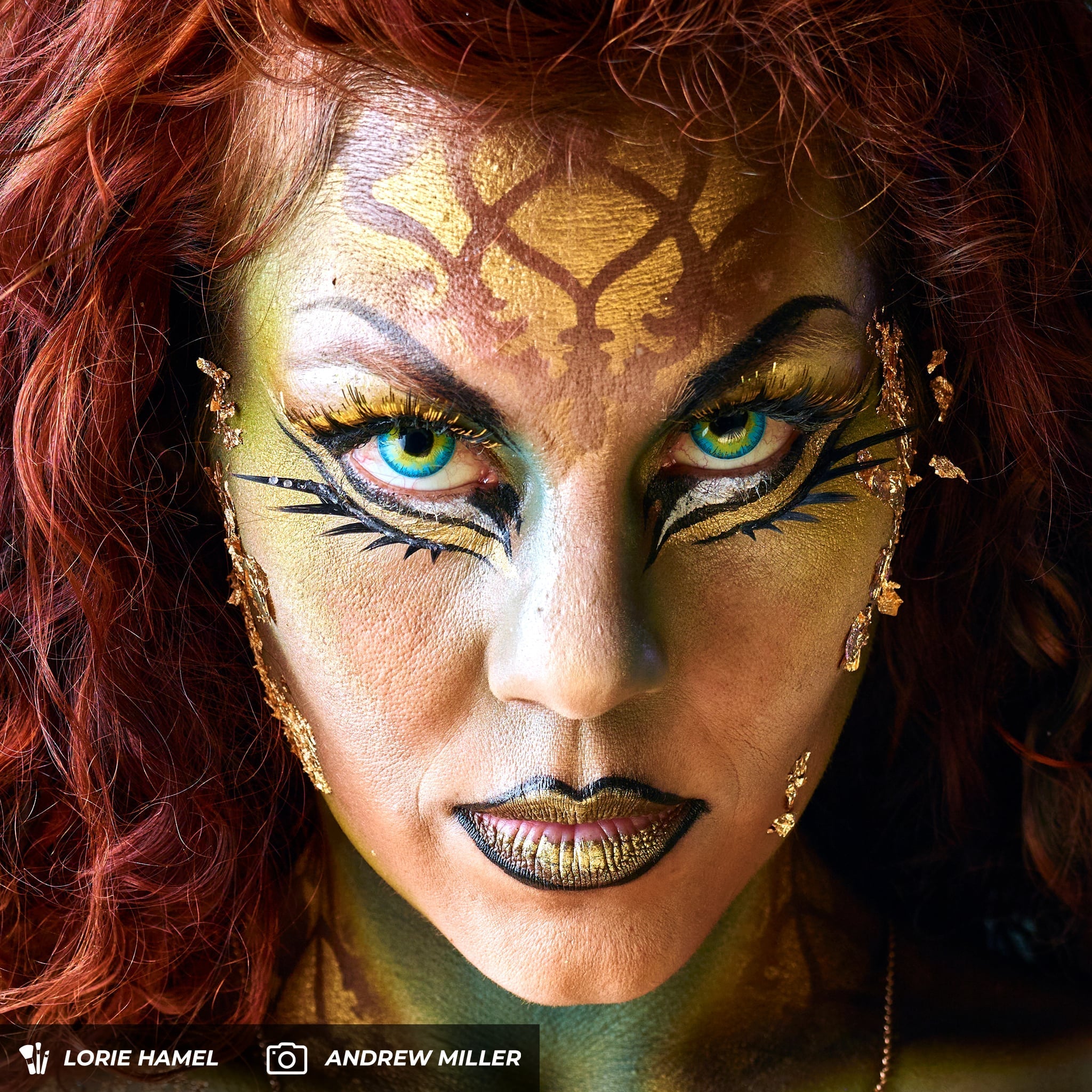 PRIMAL ® Strange - Green and Blue Cosplay Coloured contact lenses