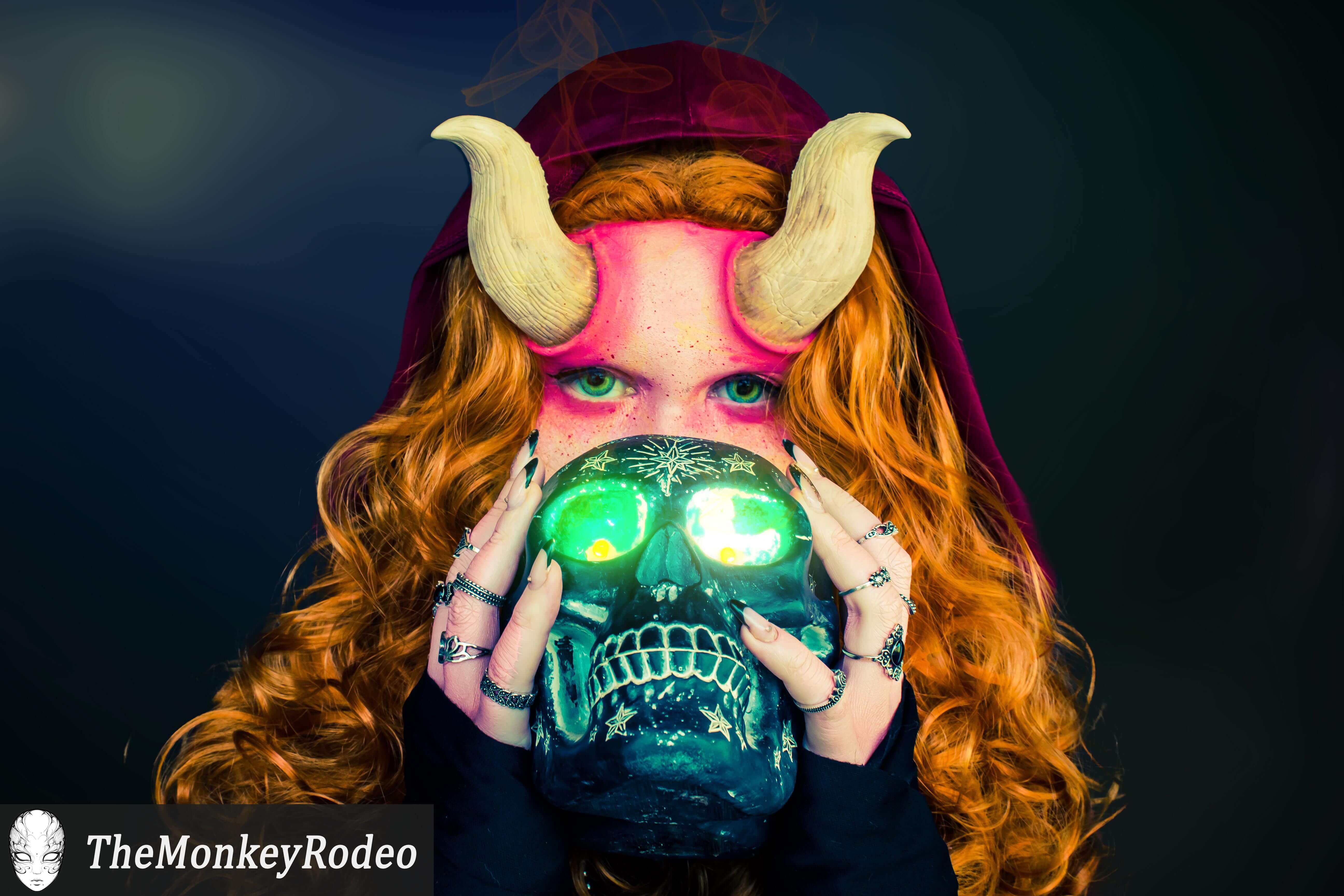 PRIMAL ® Strange - Green and Blue Cosplay Coloured contact lenses