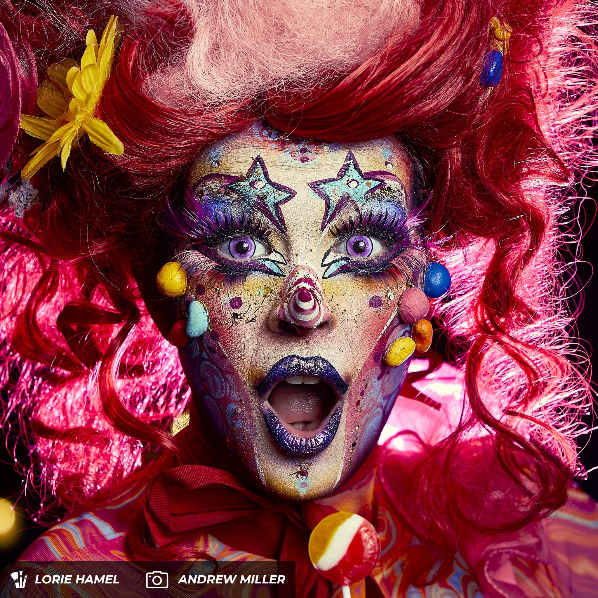 PRIMAL ® Succubus - Purple Cosplay Contact Lenses