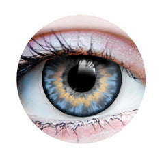 PRIMAL® Sunrise Azure - Blue Colored Contact Lenses