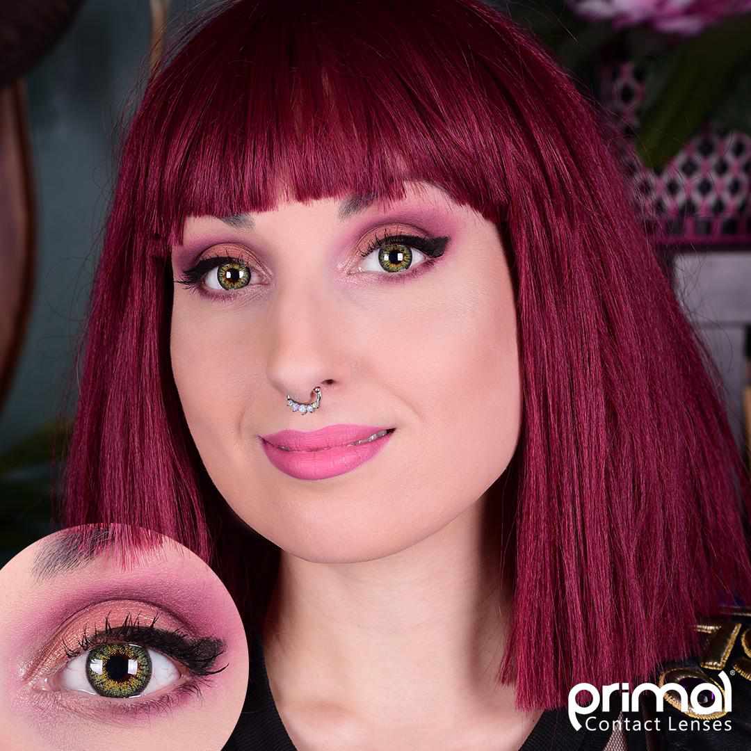 PRIMAL® Sunrise Jade - Green Colored Contact Lenses