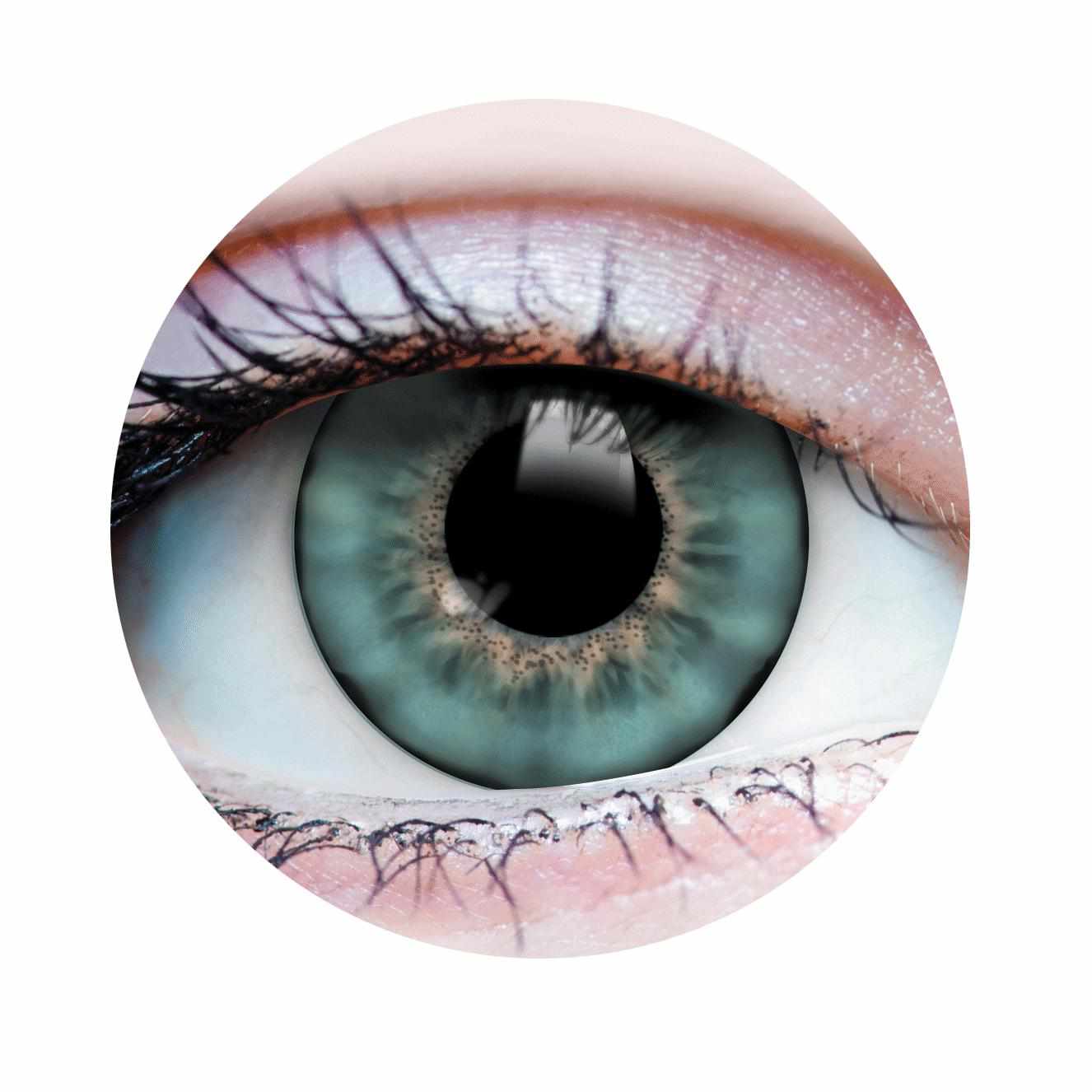 PRIMAL® Sunset Turquoise - Green Colored Contact Lenses