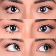 PRIMAL® Sunset Ocean - Blue Colored Contact Lenses