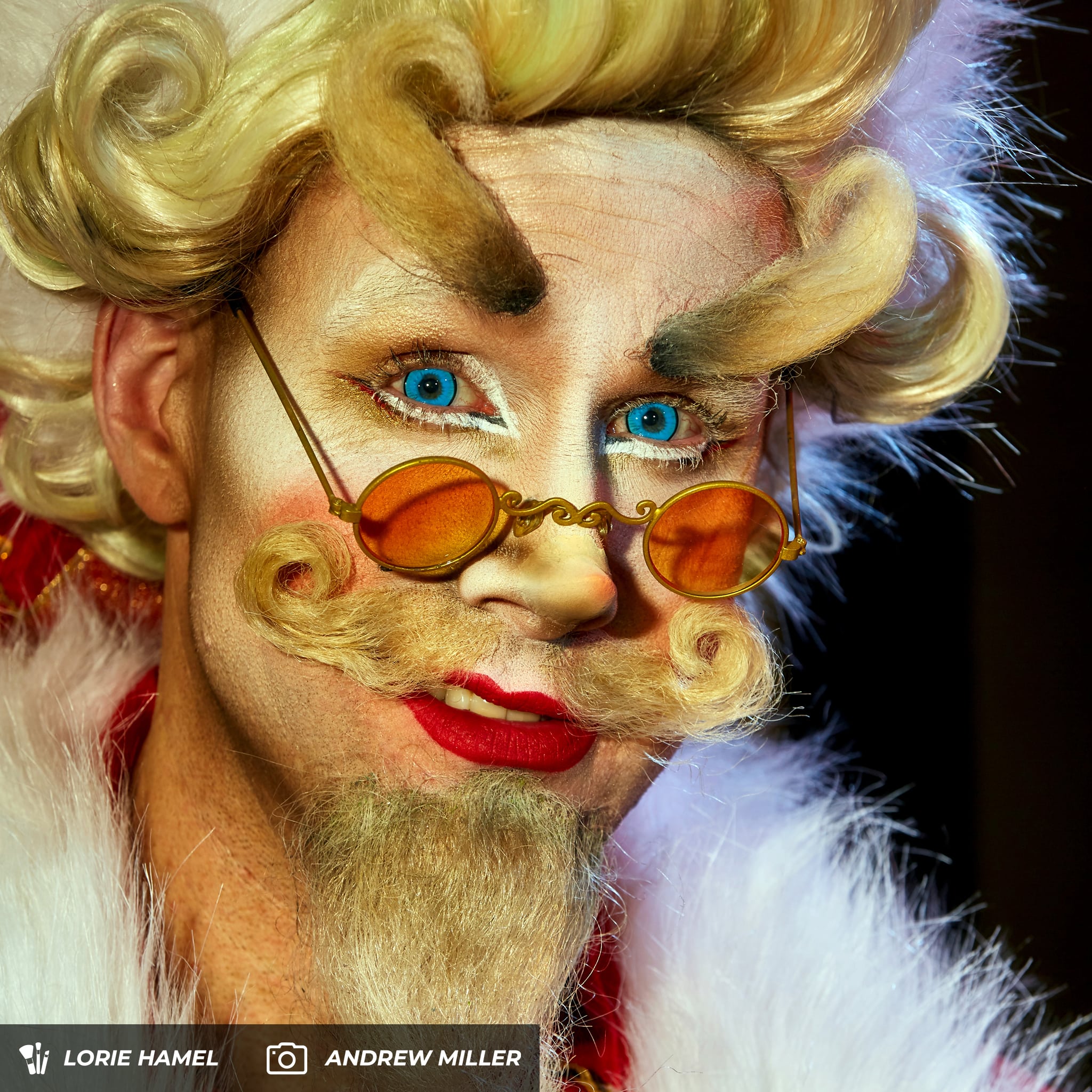 PRIMAL ® Super Hero - Blue Colored Contact lenses