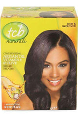 TCB Naturals No Lye Argan & Olive Relaxer - Regular