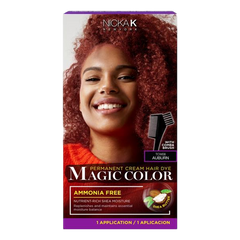 Magic Color Permanent Cream Hair Dye - Auburn