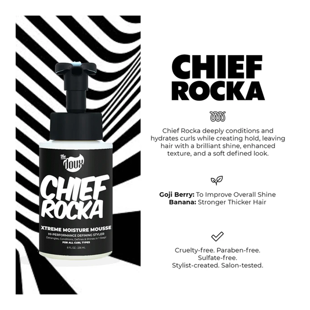 The Doux Chief Rocka Xtreme Moisture Mousse