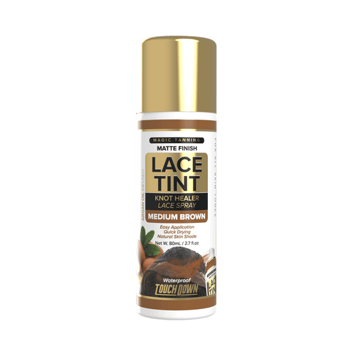 Touch Down Lace Tint Knot Healer Lace Spray - Medium Brown