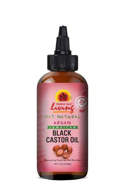 Tropic Isle Living Jamaican Black Castor Oil - Argan Oil