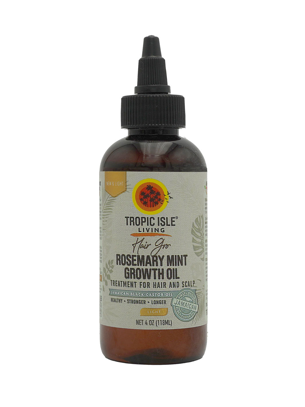 Tropic Isle Living Rosemary Mint Growth Oil - Light Blend