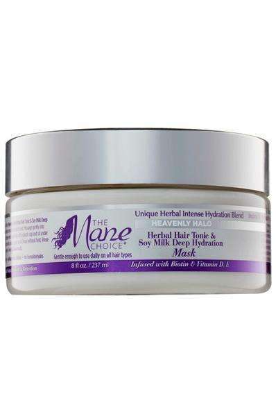 The Mane Choice Heavenly Halo Herbal Hair Tonic & Soy Milk Deep Hydration Mask