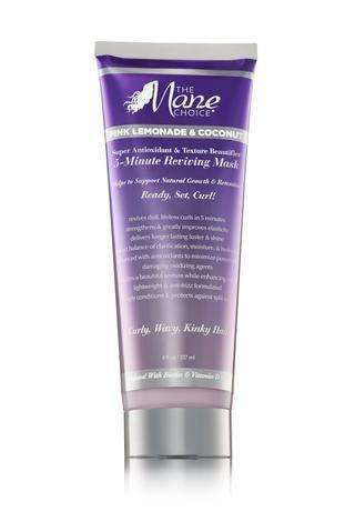 The Mane Choice Pink Lemonade & Coconut Super Antioxidant & Texture Beautifier 5-Minute Reviving Mask