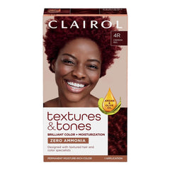Clairol Textures & Tones Hair Color - 4R Crimson Red