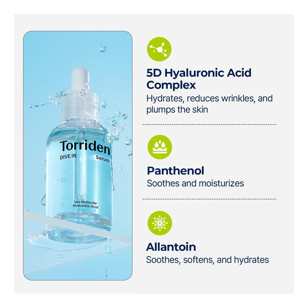TORRIDEN DIVE-IN Low Molecular Hyaluronic Acid Serum 50 (50ml)