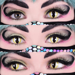 PRIMAL ® Thriller - Yellow Colored contact lenses