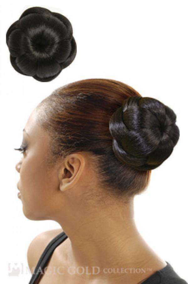 Magic Gold Drawstring Bun Topaz