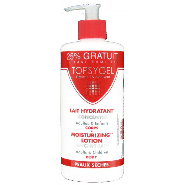 Topsygel Paris TOPSYGEL® Lait Hydratant concentré adultes et enfants corps - Authentic Skincare Treatment