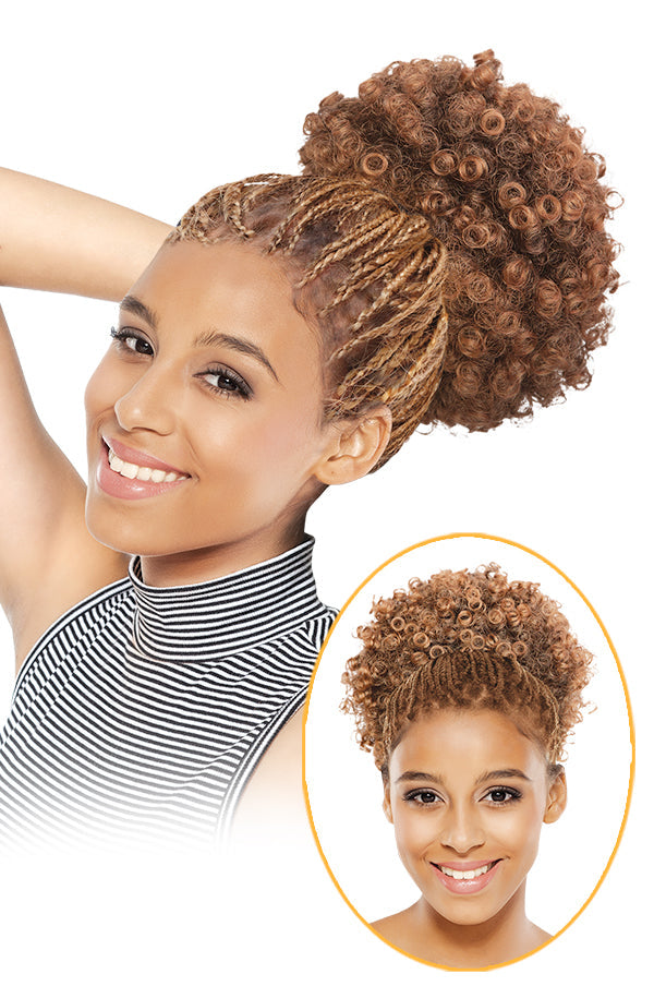 Magic Gold Twist Afro Ponytail Small
