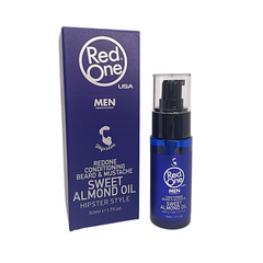 Red One Conditioning Beard & Mustache Oil - Sweet Almond Oil