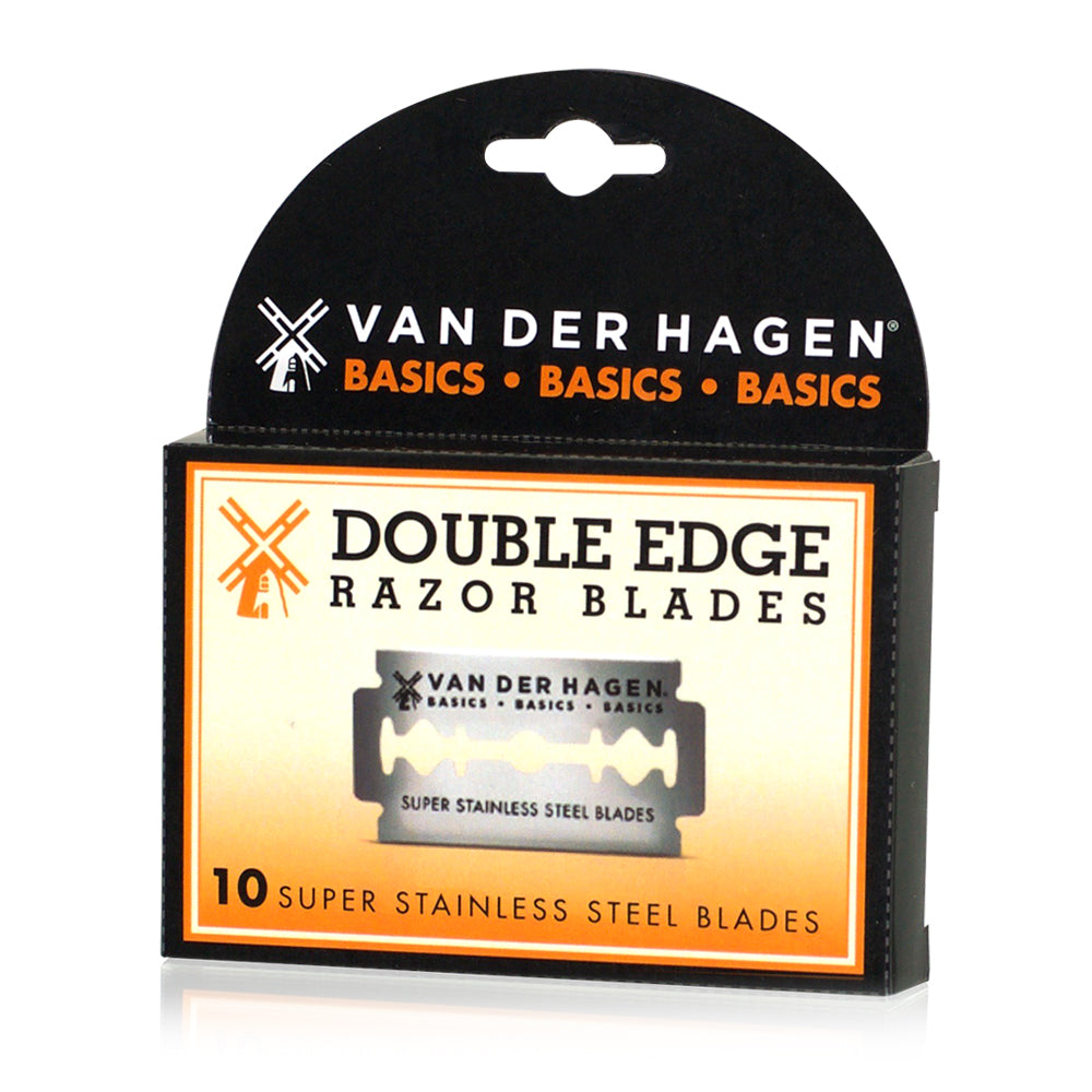 Van Der Hagen Basics Double Edge Stainless Steel Razor Blades