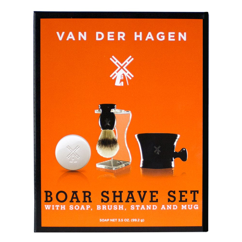 Van Der Hagen Boar Shave Set