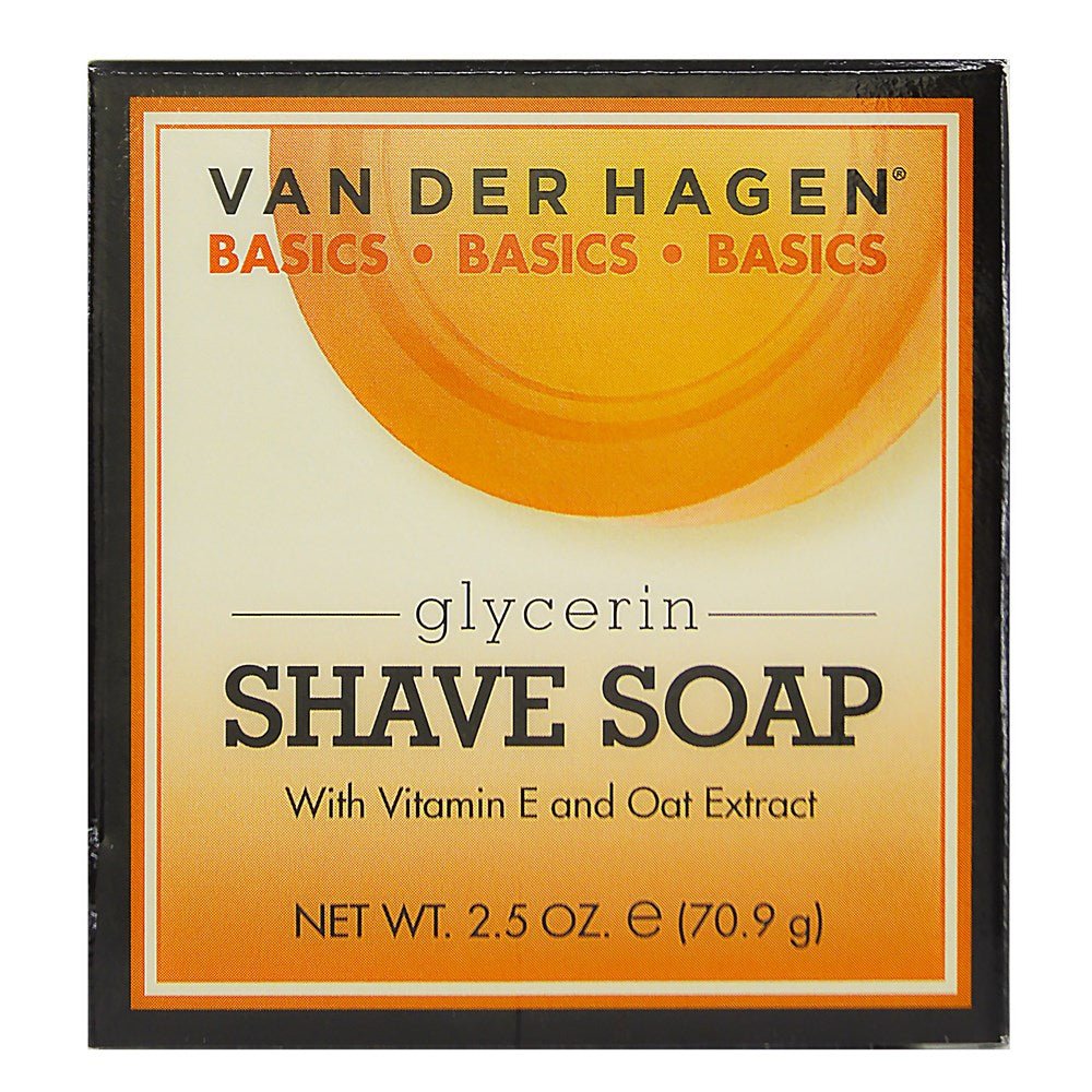 Van Der Hagen Basics Glycerin Shave Soap