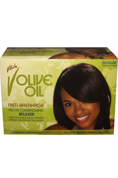 Vitale Olive Oil Anti-Breakage No Lye Conditioning Relaxer- Regular