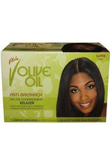Vitale Olive Oil Anti-Breakage No Lye Conditioning Relaxer- Super