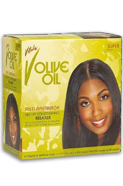 Vitale Olive Oil Anti-Breakage No Lye Conditioning Relaxer 2 Applications - Super